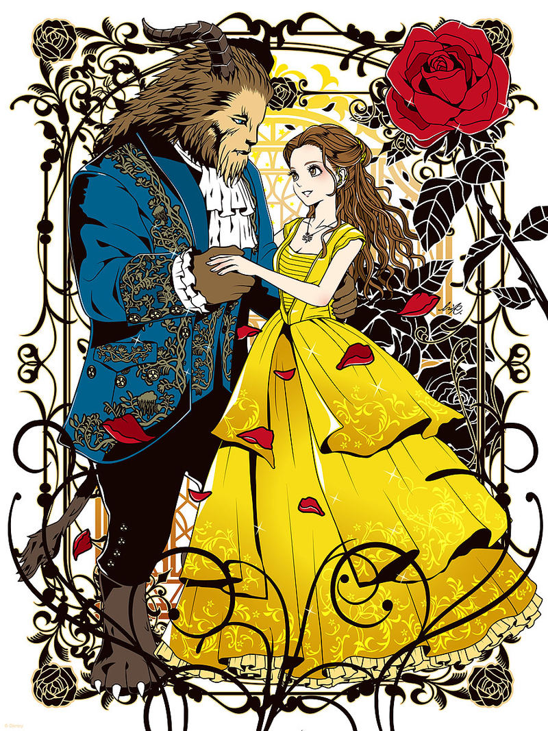 Illustration for article titled This Beauty and the Beast Art Show Is, Well, Beautiful